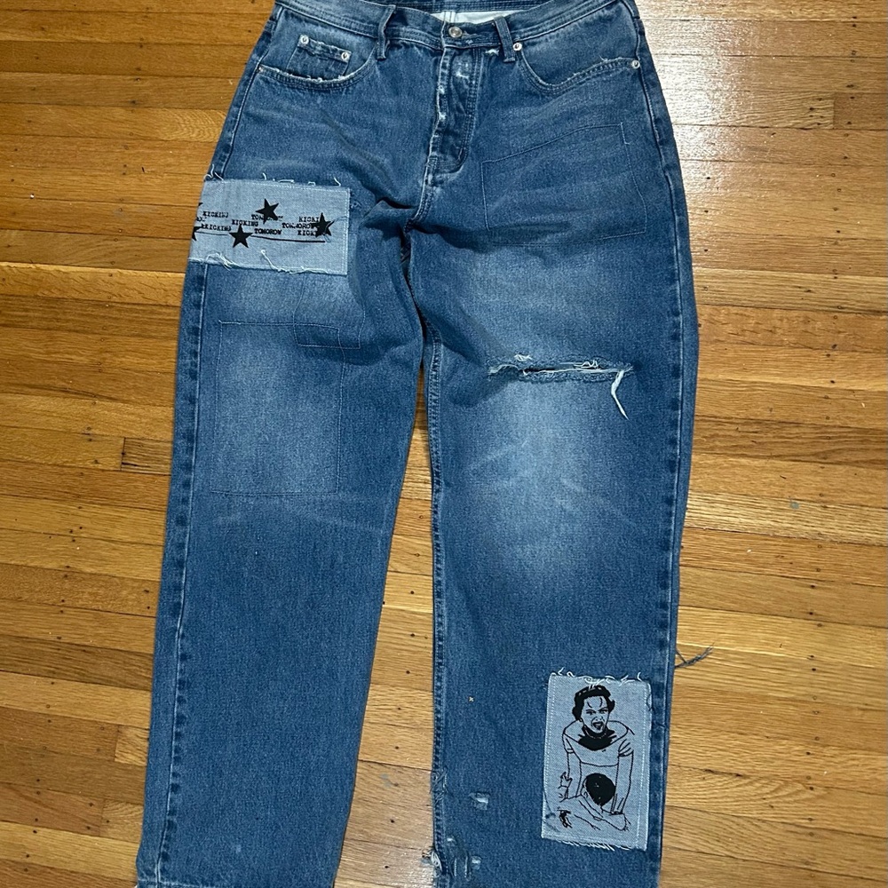 Erd Thrashed Patchwork Denim 2022 - image 1